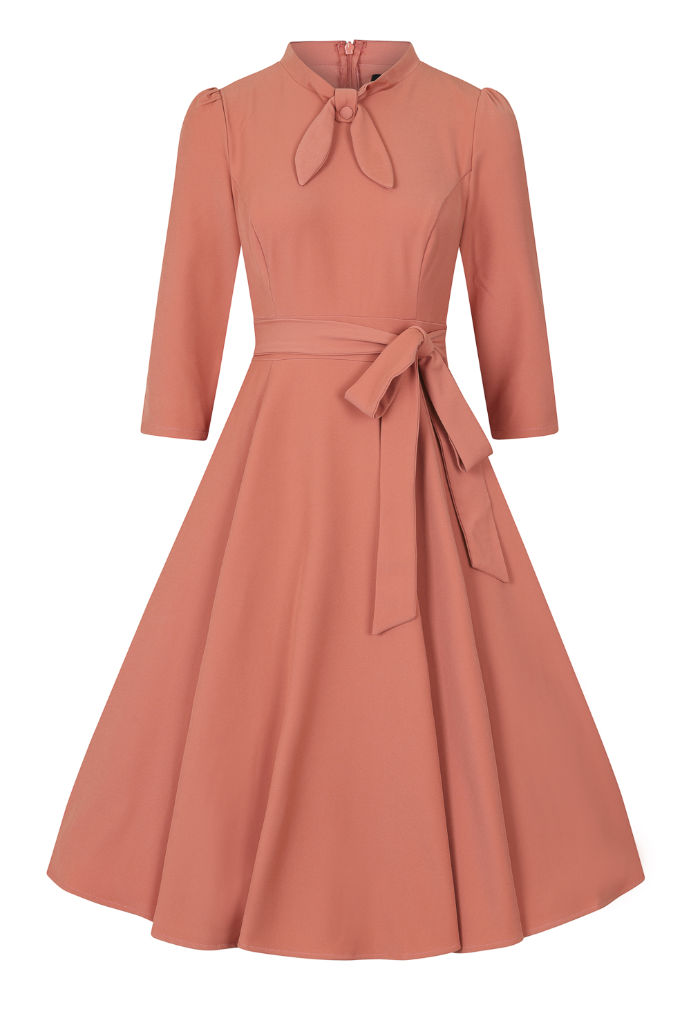 Charming Blush Swing Dress